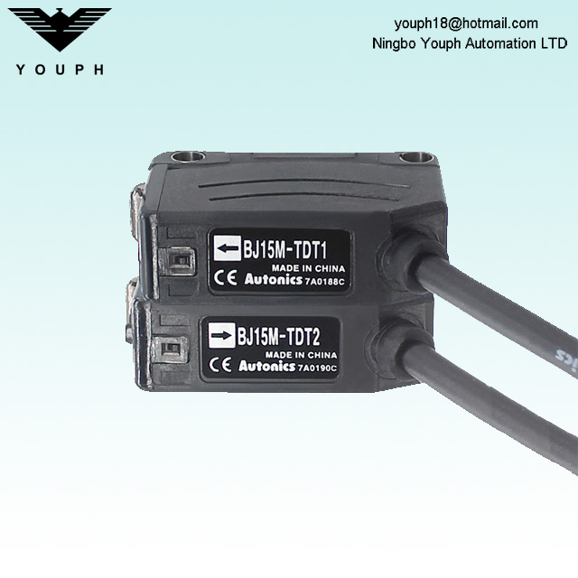 AUTONICS BJ15M-TDT BJ15M-TDT-P BJ Serie Tipo de haz transmitido Sensor fotoeléctrico