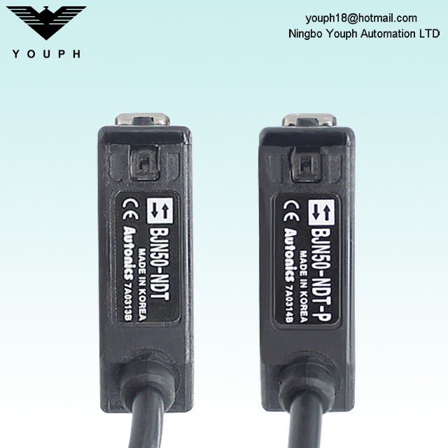 Autonics BJN50-NDT BJN50-NDT-P Sensor de objetos pequeños Sensor fotoeléctrico