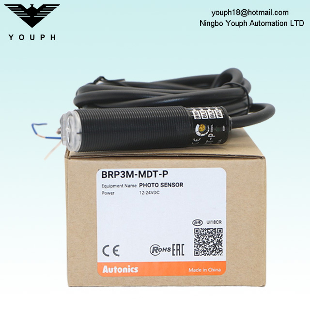 Autonics BRP3MMDT- P BRP3MMDT-C-P Sensor de fotos del conector retrorreflectante