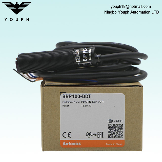 Autonics BRP100-DDT BRP100-DDT-C Sensor de fotos de conector reflectante difuso