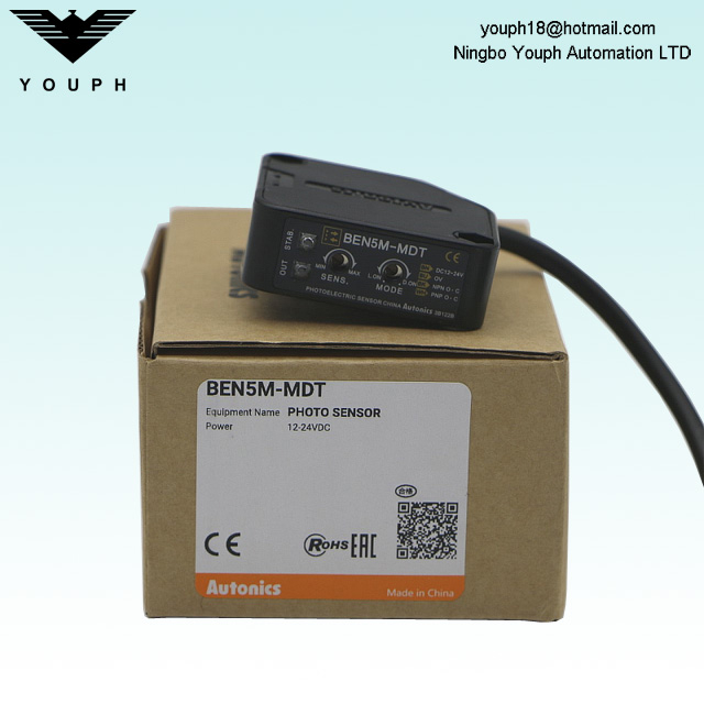 Autonics Ben5m-MDT Switch de proximidad retrorreflectante