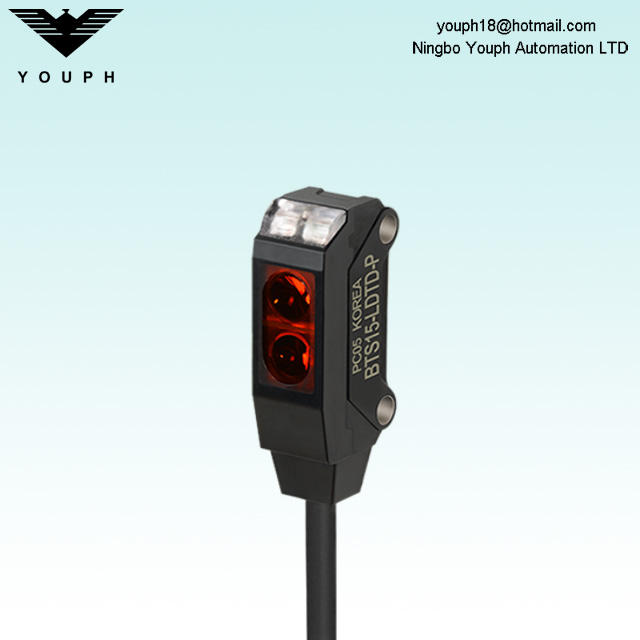 Autonics BTS15-LDTD BTS15-LDTD-P Dark on Convergent Reflective Photo Sensor