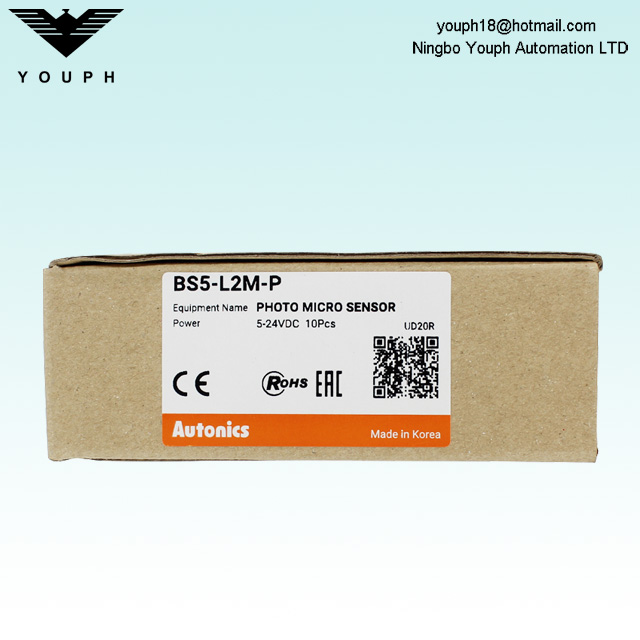 Autonics BS5-L2M-P Amplificador incorporado Sensor de fotomicro de tipo L de haz de haz