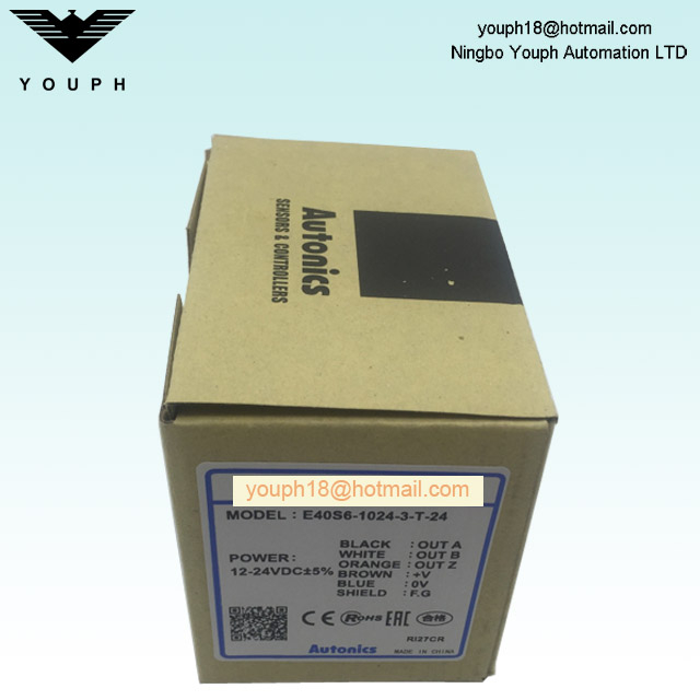 Autonics E40S6-1024-3-T-24 Codador rotativo incremental