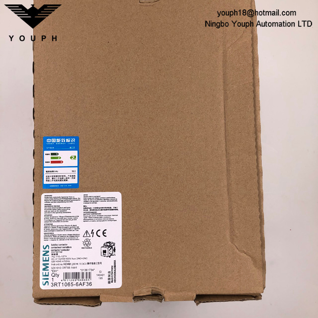Siemens 3RT065-6AF36 AC Contactor
