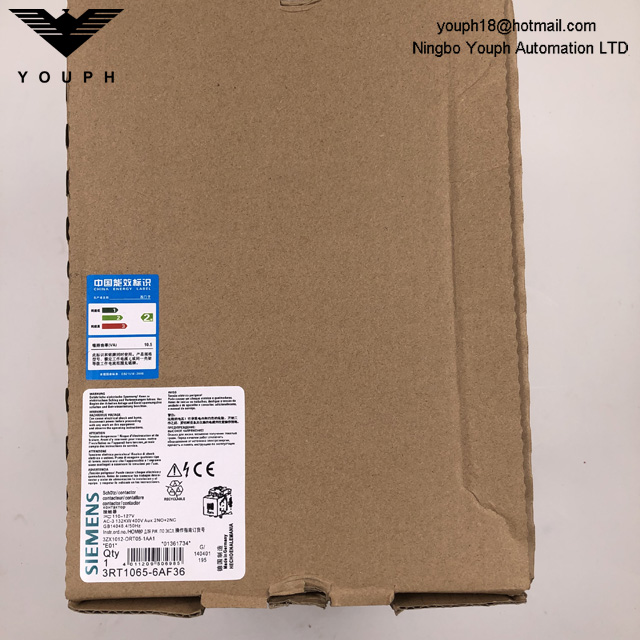 Siemens 3RT065-6AF36 AC Contactor