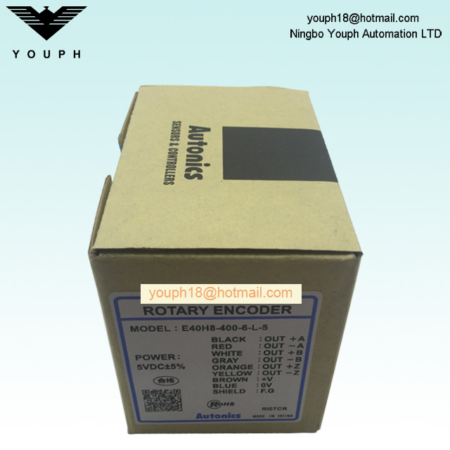 Autonics E40H8-400-6-L-5 Codador rotativo incremental