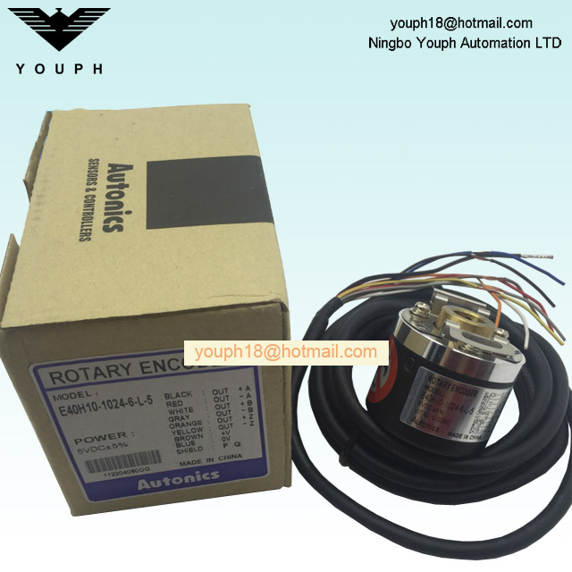 Autonics E40H10-1024-6-L-5 Codador rotativo incremental