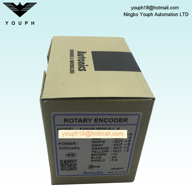 Autonics E40H8-5000-6-L-5 E40H Serie Coder rotativo incremental
