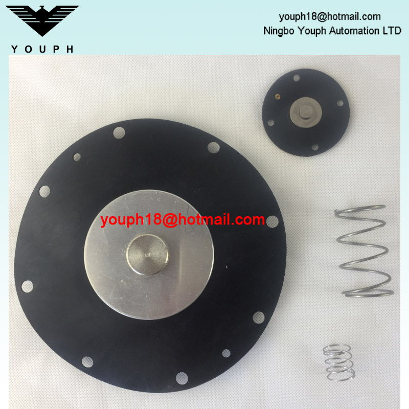 DMF-Y-102SA 3 1/2 'Válvula de pulso Springs Nitrilo Viton Diafragm Repare Kit