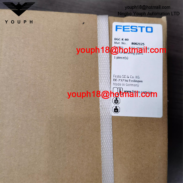 Festo DGC-K-80 8002125 DGC-K Linear Drive Actuator Juego de piezas de uso
