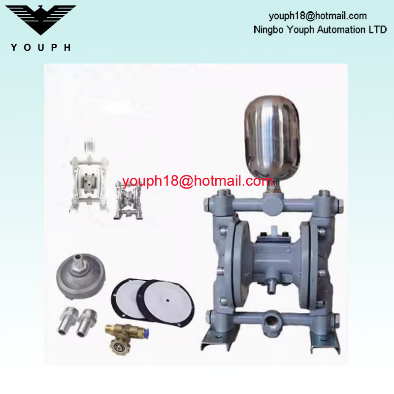 Changjiang QSM-CJ602 Bomba doble de diafragma Impresión de la impresión Viscosidad Viscosidad Instrumento de la máquina laminada Bomba neumática