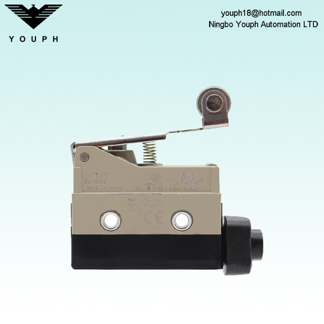 Omron ZC-W255 Switch de palanca de rodillos de bisagra corta