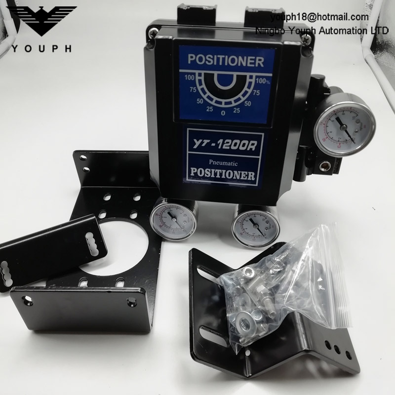 YTC YT-1200R YT-1200RD NAMUR Palanca Cilíndrica rotativa Pneumatic Posicador