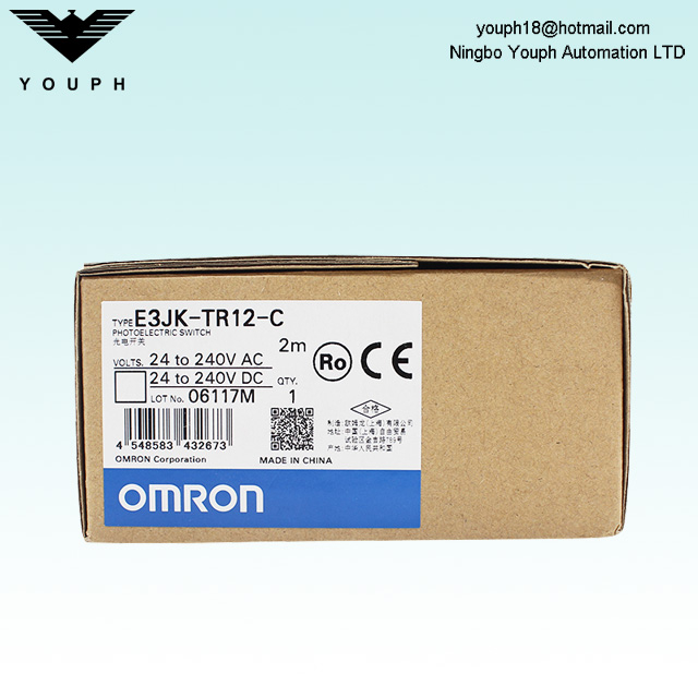 Omron E3JK-Tr12-C Sensor fotoeléctrico de haz
