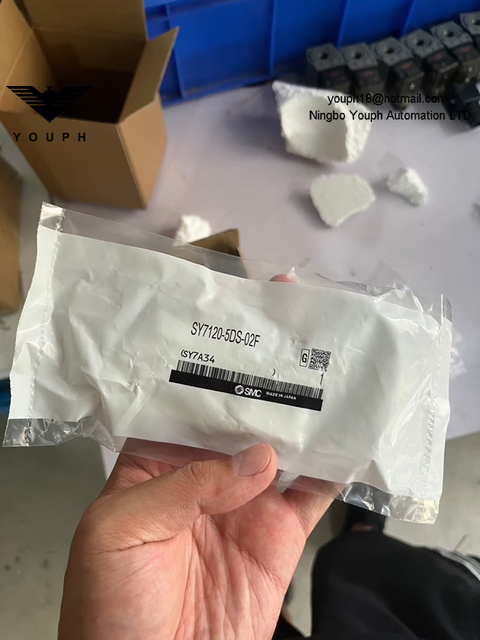 SMC SY7120-5DS-02F Válvula solenoide de la serie SY7120