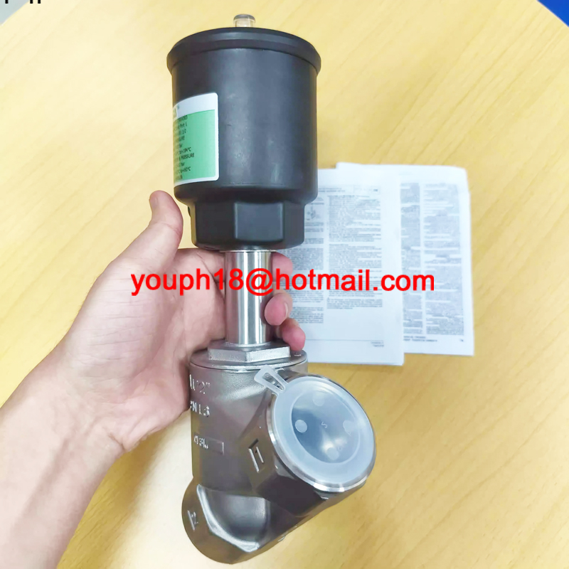 EMERSON ASCO E290A083 tamaño 40 mm G 1-1/2 'VÁLVULA de asiento en ángulo de acero inoxidable normalmente cerrada
