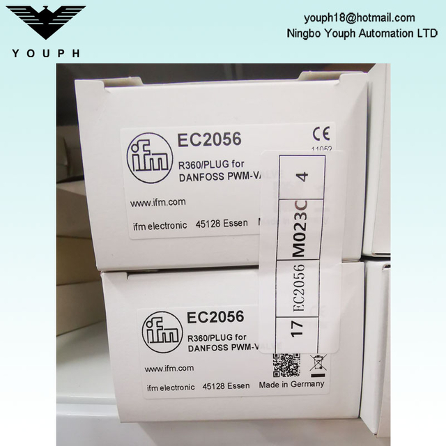 IFM EC2056 R360/plug/danfoss pwm-válvula conector de válvula de válvula
