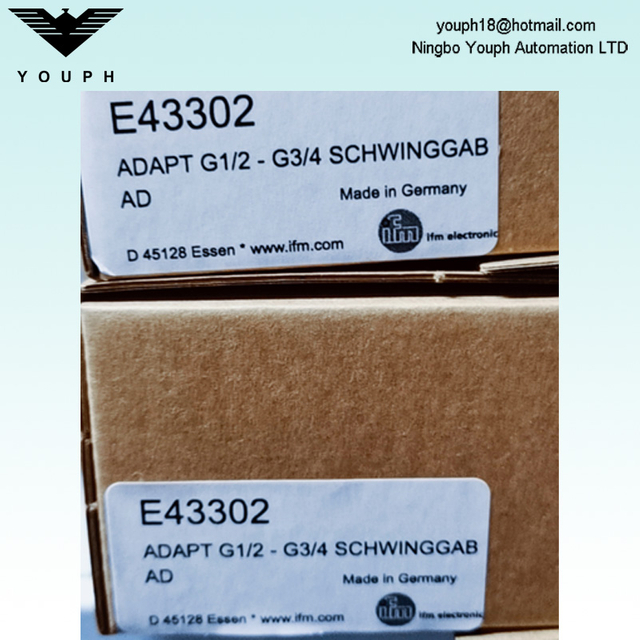 IFM E43302 Adapte G1/2-G3/4 Adaptador de atornillado para el sensor de proceso