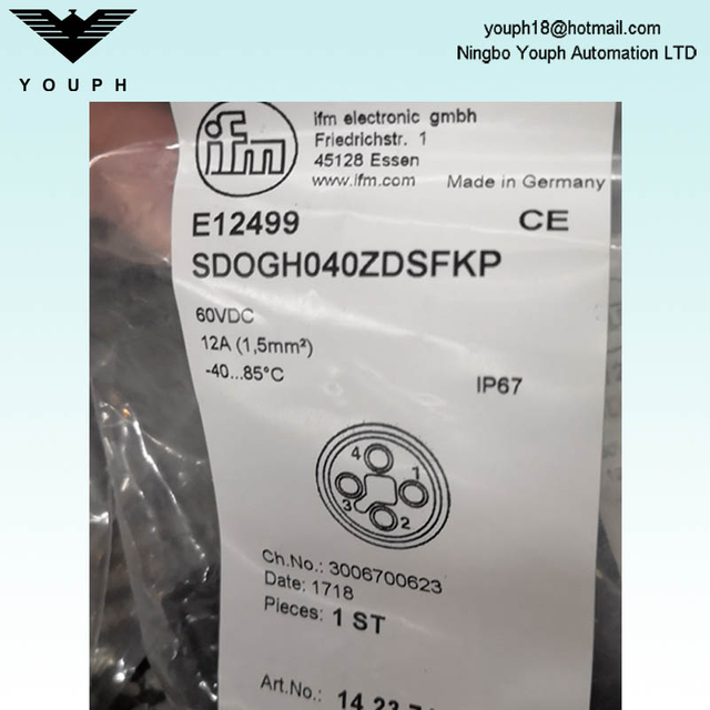 IFM E12499 SDOGD040ZDSFKP E12499 COLECHE ALTABLE