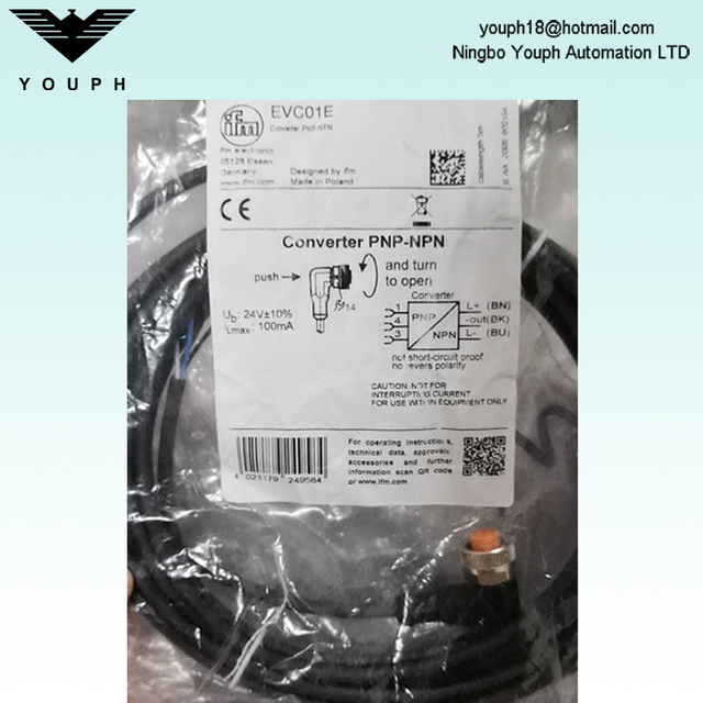 IFM EVC01E Converter PNP-NPN PNP NPN Módulo inversor