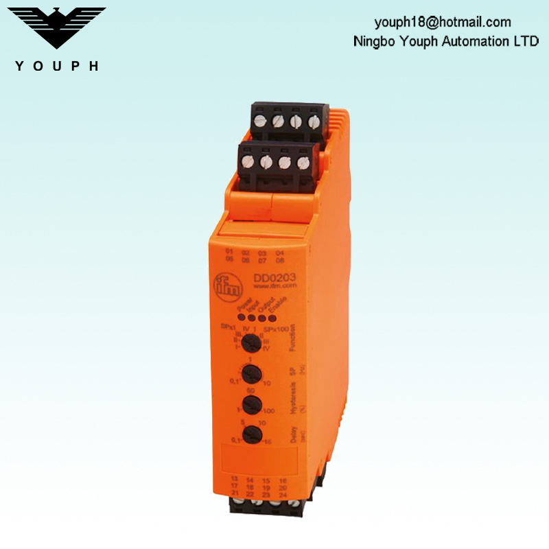 IFM DD0203 Unidad de evaluación del monitor de velocidad