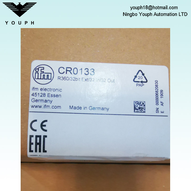 IFM CR0133 Máquinas móviles R360/32 bits Ext/32 in/32 Out Controller programable