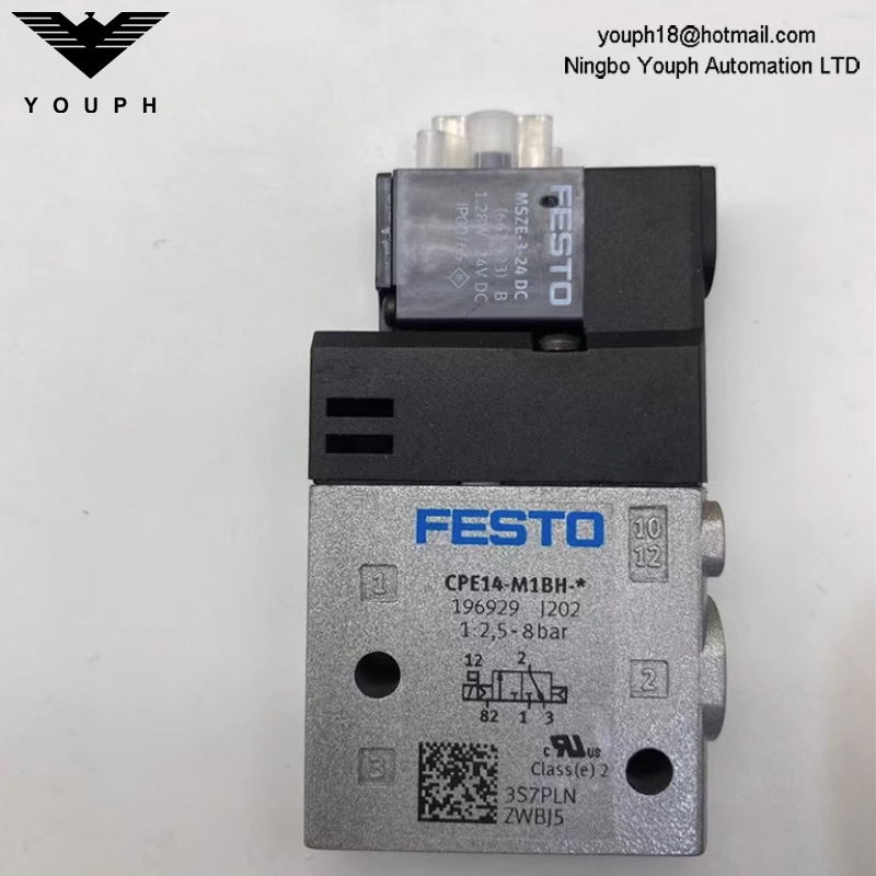 Festo CPE14-M1BH-3GL-1/8 196929 Válvula solenoide