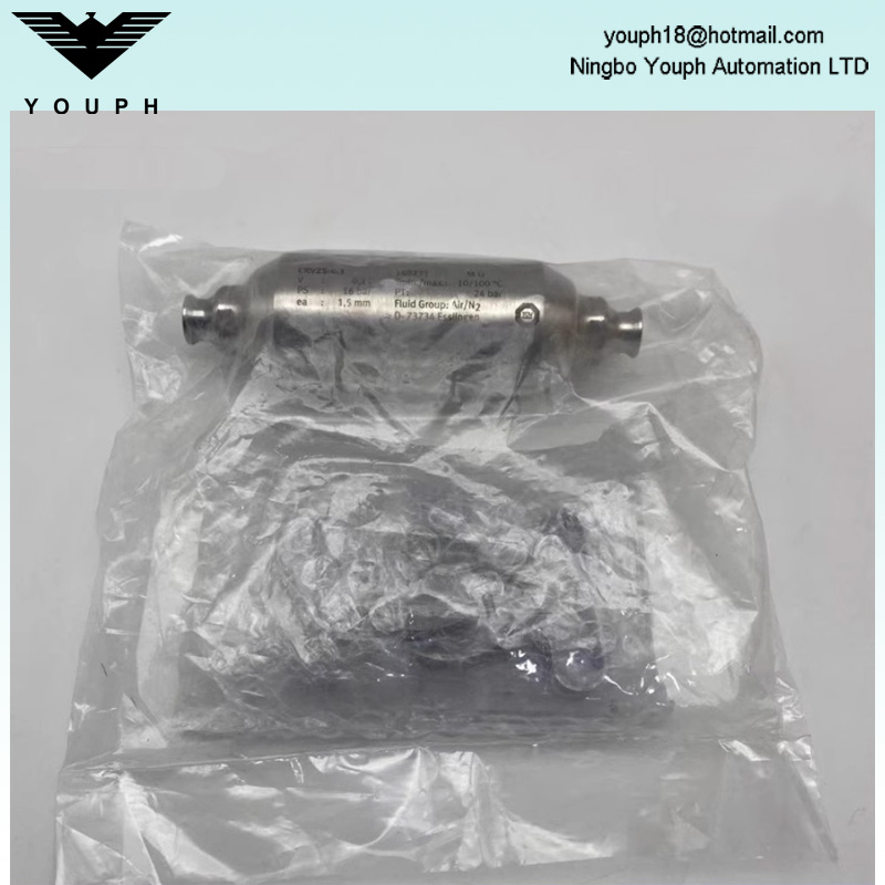 Festo CRVZS-0.1 160233 G1/8 0.1L Acero inoxidable SS Air Reservoir