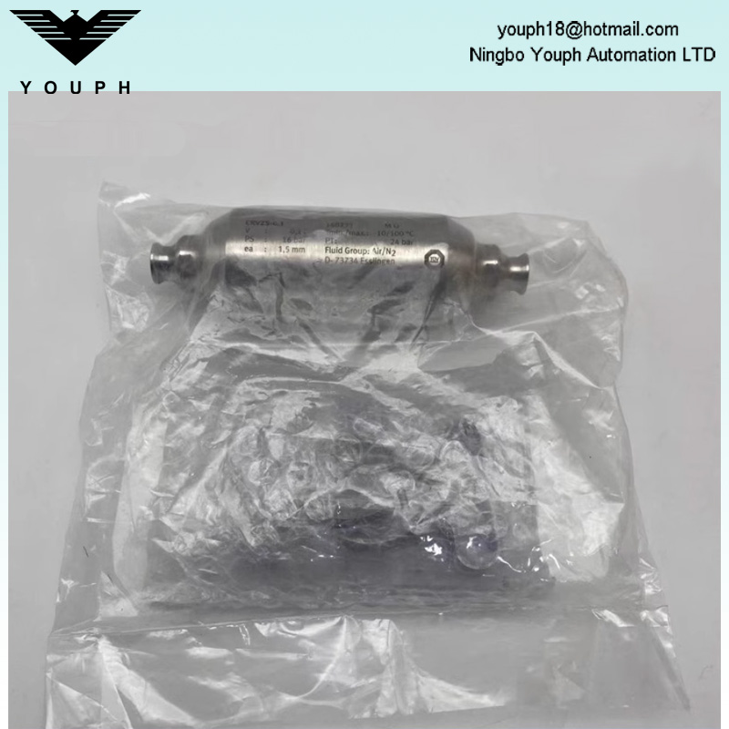 Festo CRVZS-0.1 160233 G1/8 0.1L Acero inoxidable SS Air Reservoir