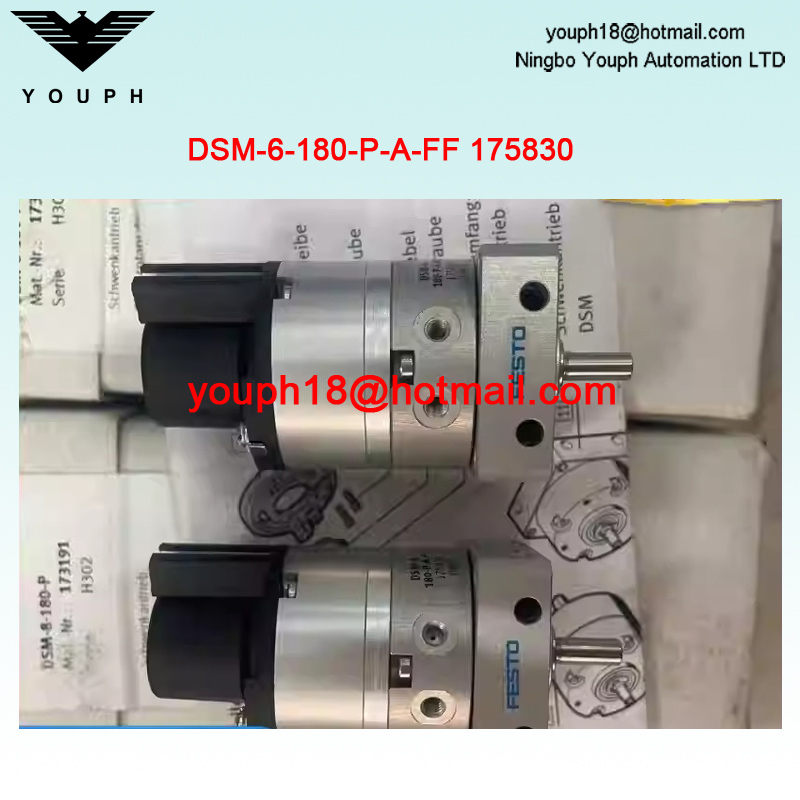 Festo DSM-6-180-PA-FAF 175830 Girador giratorio 180 ° DSM Drive semi-rotación