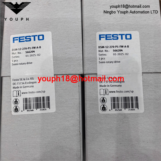 Festo DSM-12-270-P1-FW-AB 566204 a través de la unidad semi-rotación de doble acción de proximidad