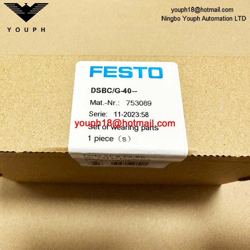 Festo DSBC/G-40-- 753089 Conjunto de piezas de uso Kit de reparación de cilindros DSBC-40