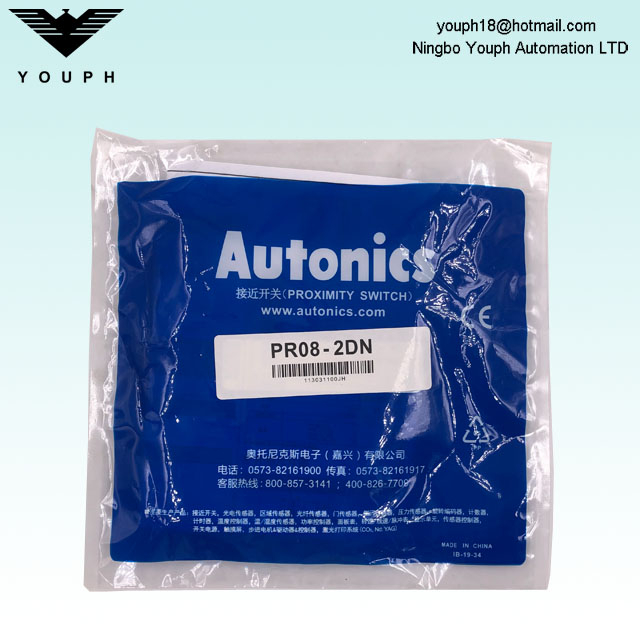 PR08-2DN Autonics Interruptor de proximidad de proximidad inductiva cilíndrica