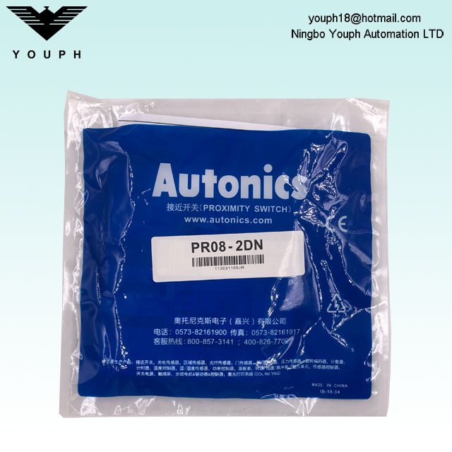 PR08-2DN Autonics Interruptor de proximidad de proximidad inductiva cilíndrica