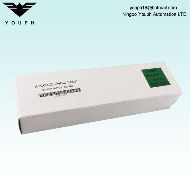 SCG551A001MS ASCO 3/2 Válvula solenoide de 1/4 de pulgada 