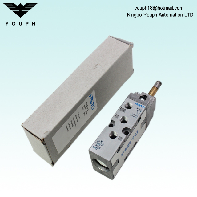 Festo MFH-5-1/8-B 19758 J855 1/8 pulgadas Normalmente cerrado Tiger Classic 5/2 válvula solenoide neumática