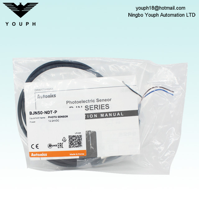 Autonics BJN50-NDT BJN50-NDT-P Sensor de objetos pequeños Sensor fotoeléctrico