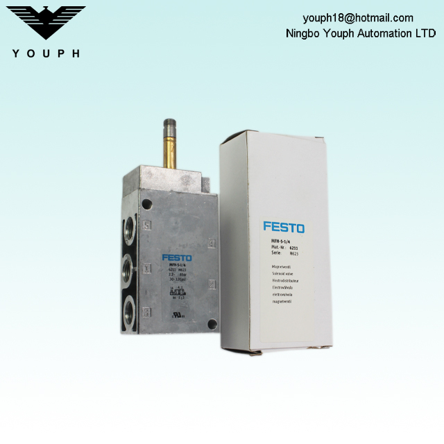 MFH-5-1/4 6211 H623 Válvula solenoide clásica de Festo Tiger