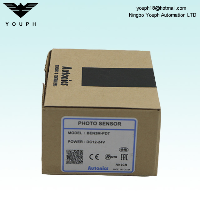 Autonics Ben3m-PDT Retrorlectivo con interruptor de proximidad del filtro de polarización
