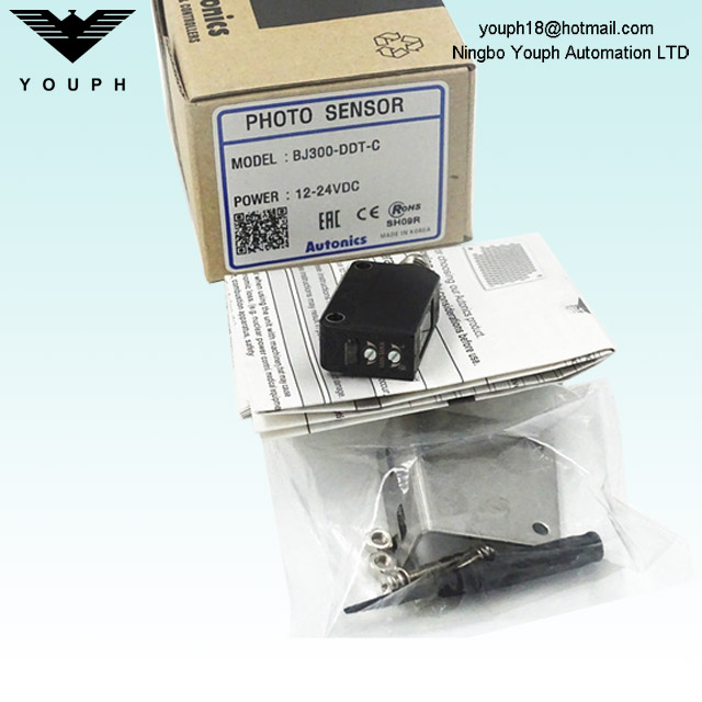 Autonics BJ300-DDT BJ300-DDT-C BJ300-DDT-P Sensor de proximidad reflectante difusa