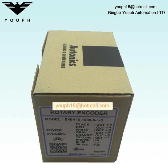Autonics E40H10-1000-6-L-5 Codador rotativo incremental