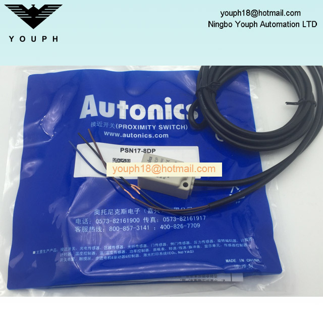 Autonics PSE17-8DP CARRADO DEL NPN del lado delantero