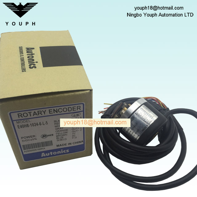 Autonics E40H8-1024-6-L-5 E40H Serie Coder rotativo incremental