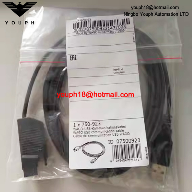 WAGO 750-923 Cable programable Cable de comunicación USB
