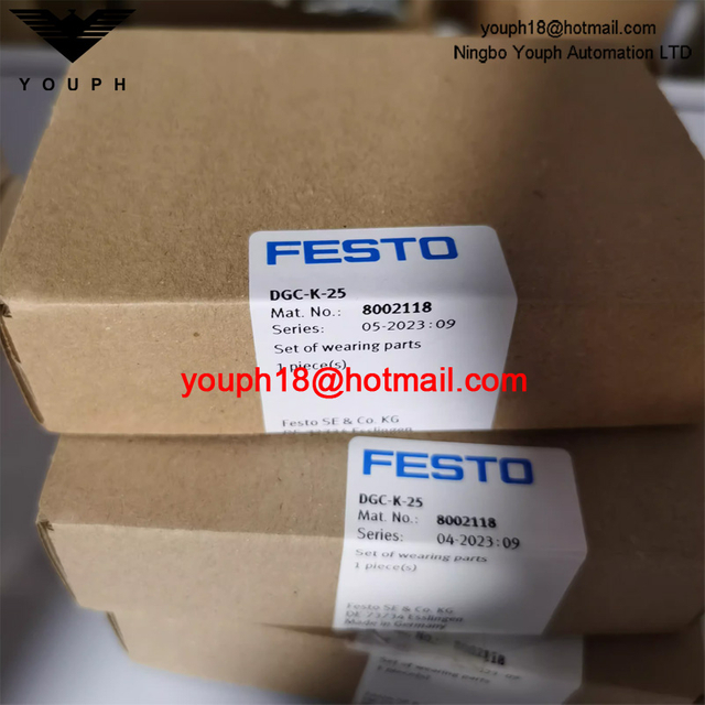 Kit de reparación de cilindros de unidad lineal Festo DGC-K DGC-K-25 8002118