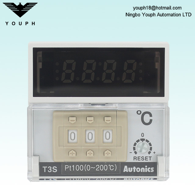 Autonics T3S-B4RP4C T3S-B4RP2C Tipo de interruptor de ajuste de la pulgar