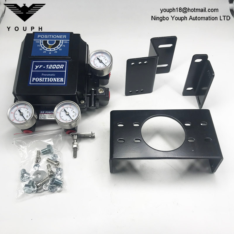 YTC YT-1200R YT-1200RD132S0 M6X34L Palanca actuador giratorio posicionador neumático
