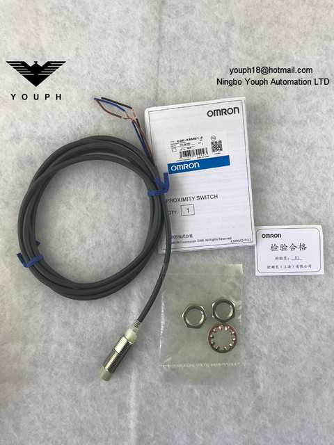 Omron E2E-X5ME1-Z E2E SIGUIENTE SENSOR DE Proximidad de cable DC 3