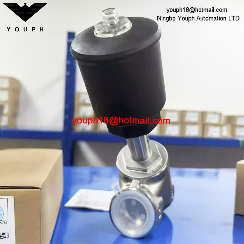 EMERSON ASCO E290A083 tamaño 40 mm G 1-1/2 'VÁLVULA de asiento en ángulo de acero inoxidable normalmente cerrada